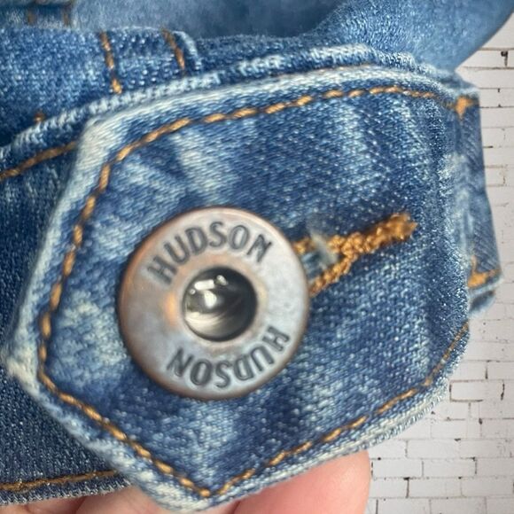 Hudson Jeans Classic Blue Denim Jacket - Picture 8 of 8